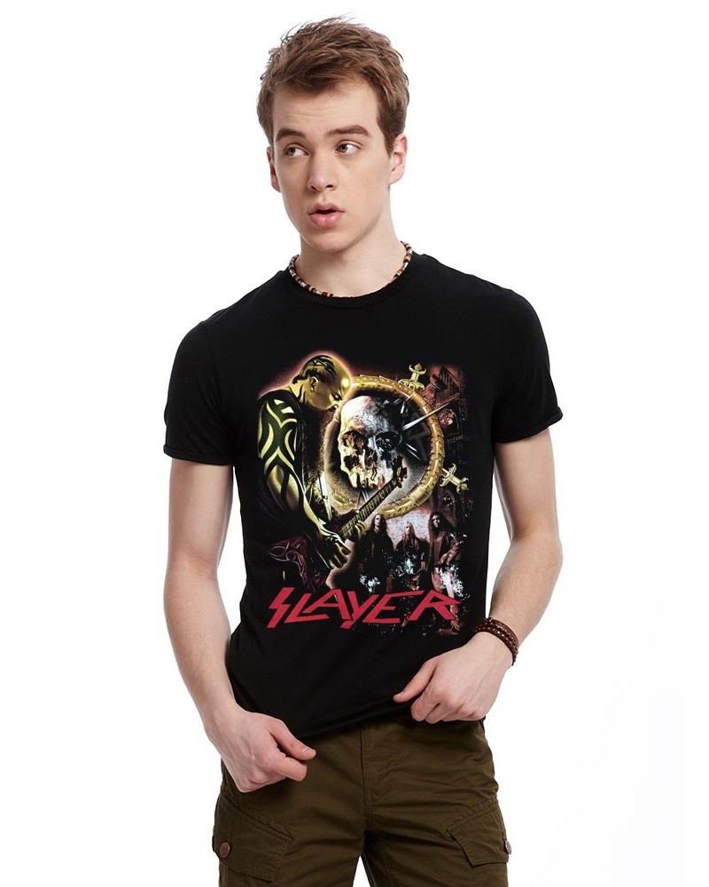 New men's short sleeved 3D stereo T-shirt, T-shirt printing,   is America speed metal band