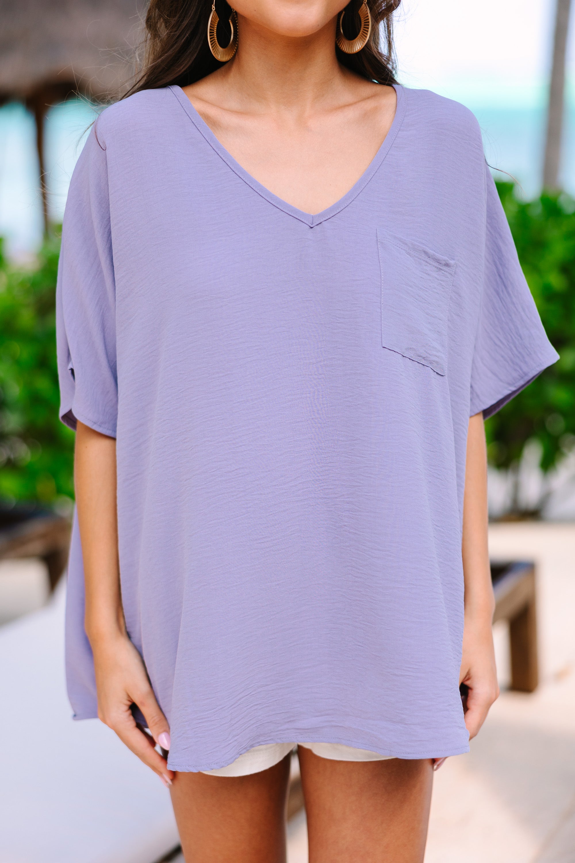 Couldn't Be Better Lilac Purple Top