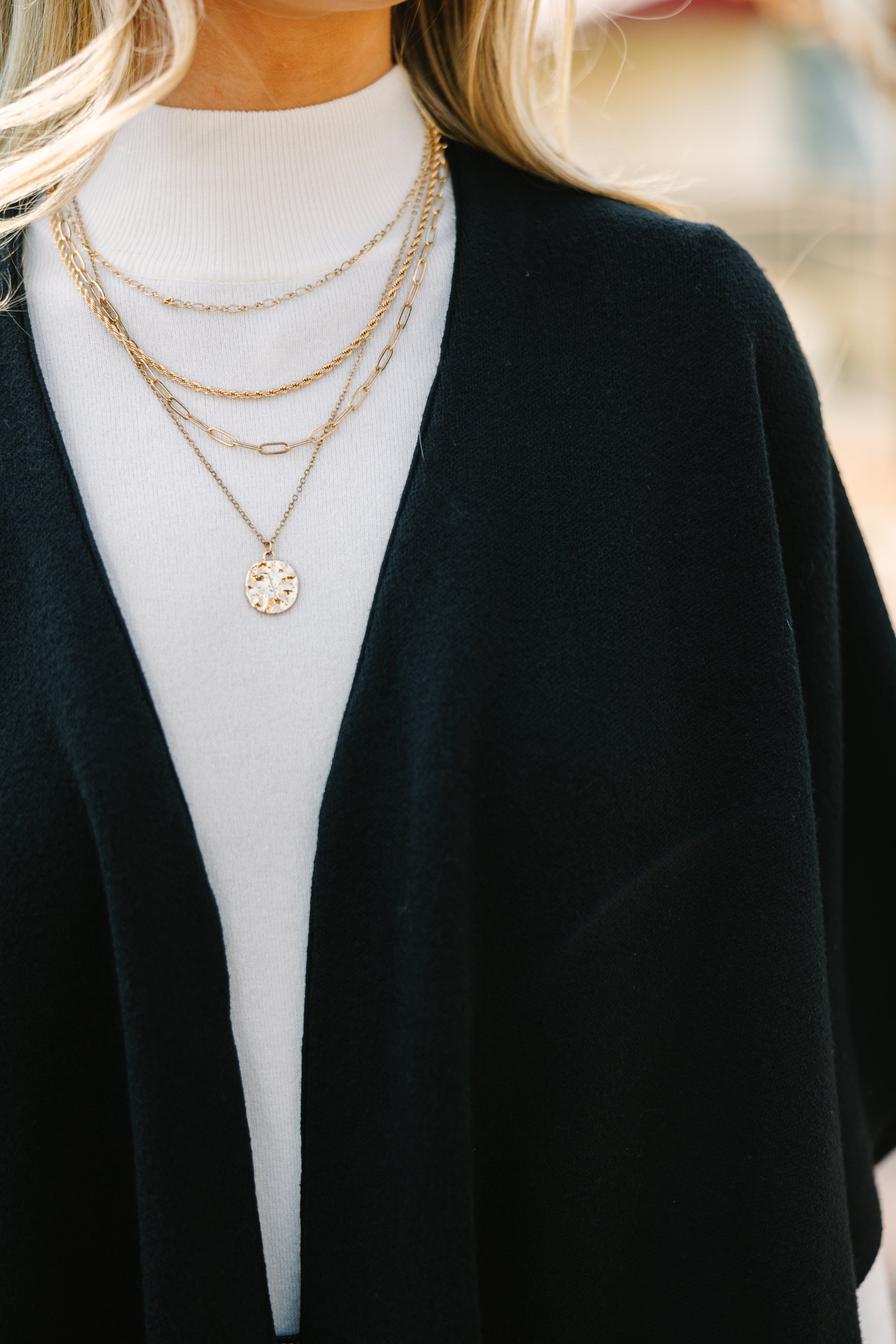 Pinch: All A Dream Black Cardigan