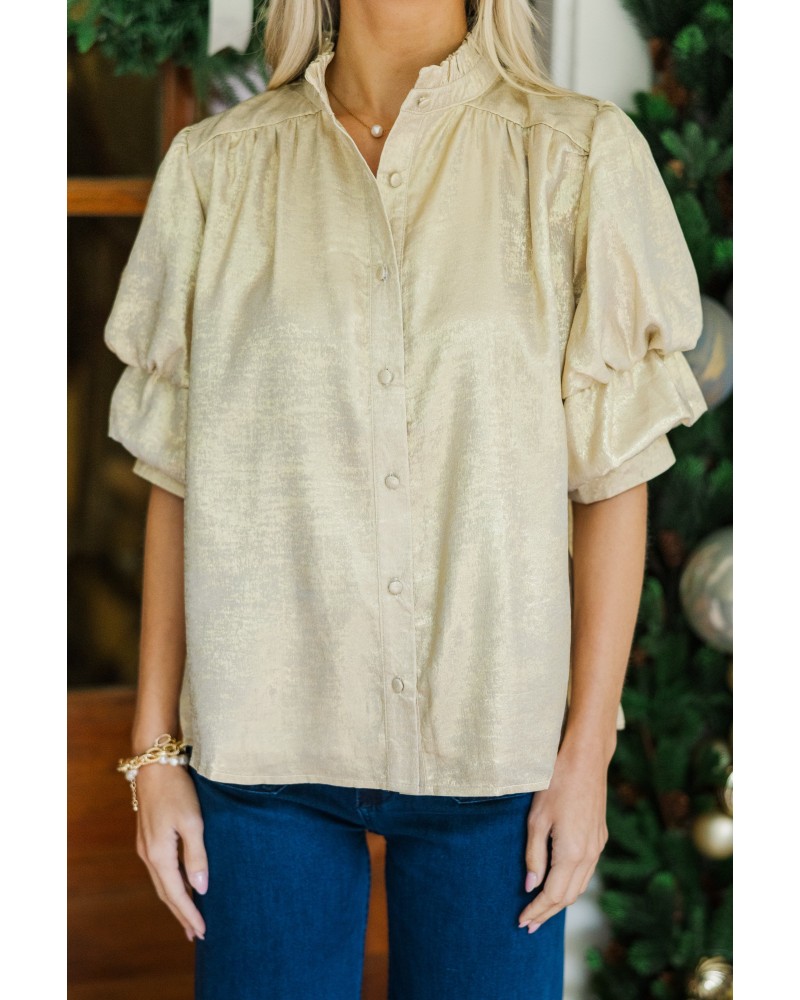 Fate: In Your Heart Gold Blouse